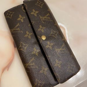 Vintage Louis Vuitton monogram LV Wallet